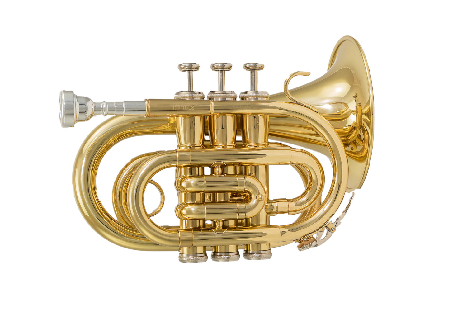 Elkhart 200PKT Bb Pocket Trumpet - Lacquer