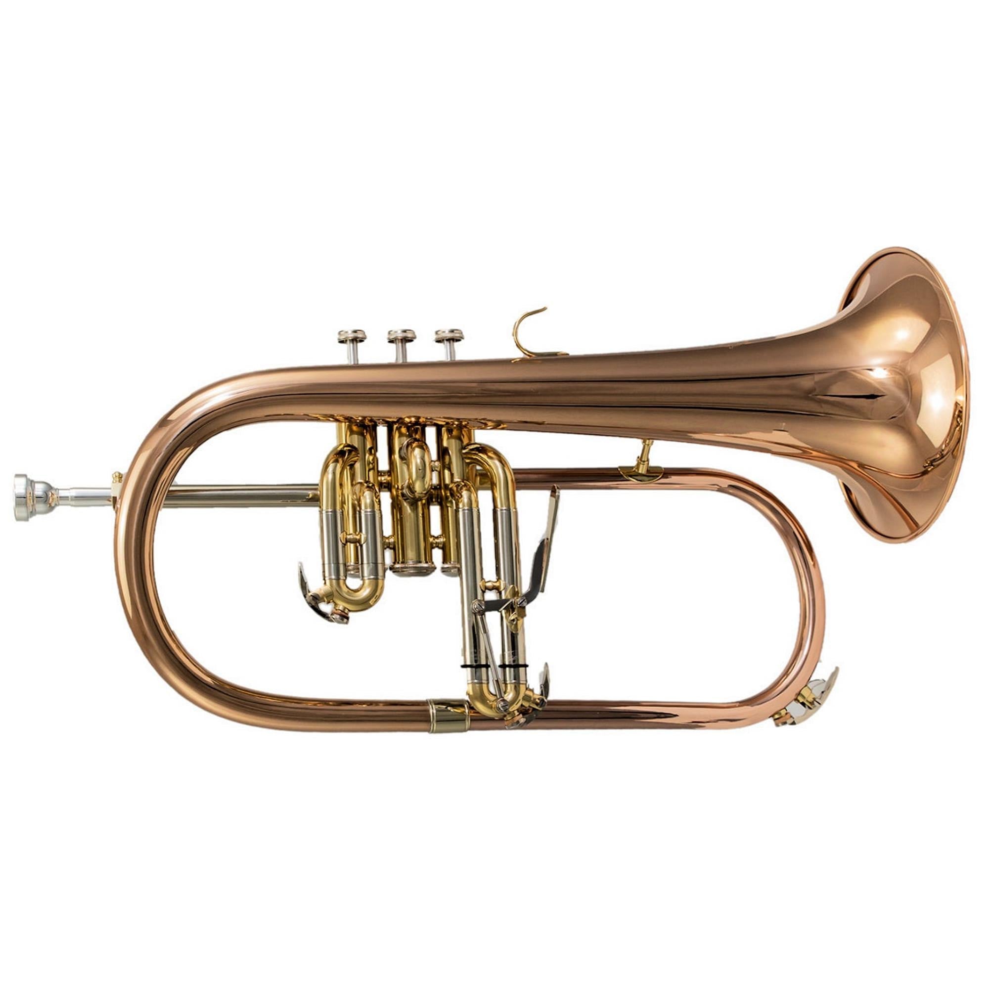 Elkhart 100FHR Bb Flugelhorn - Lacquer