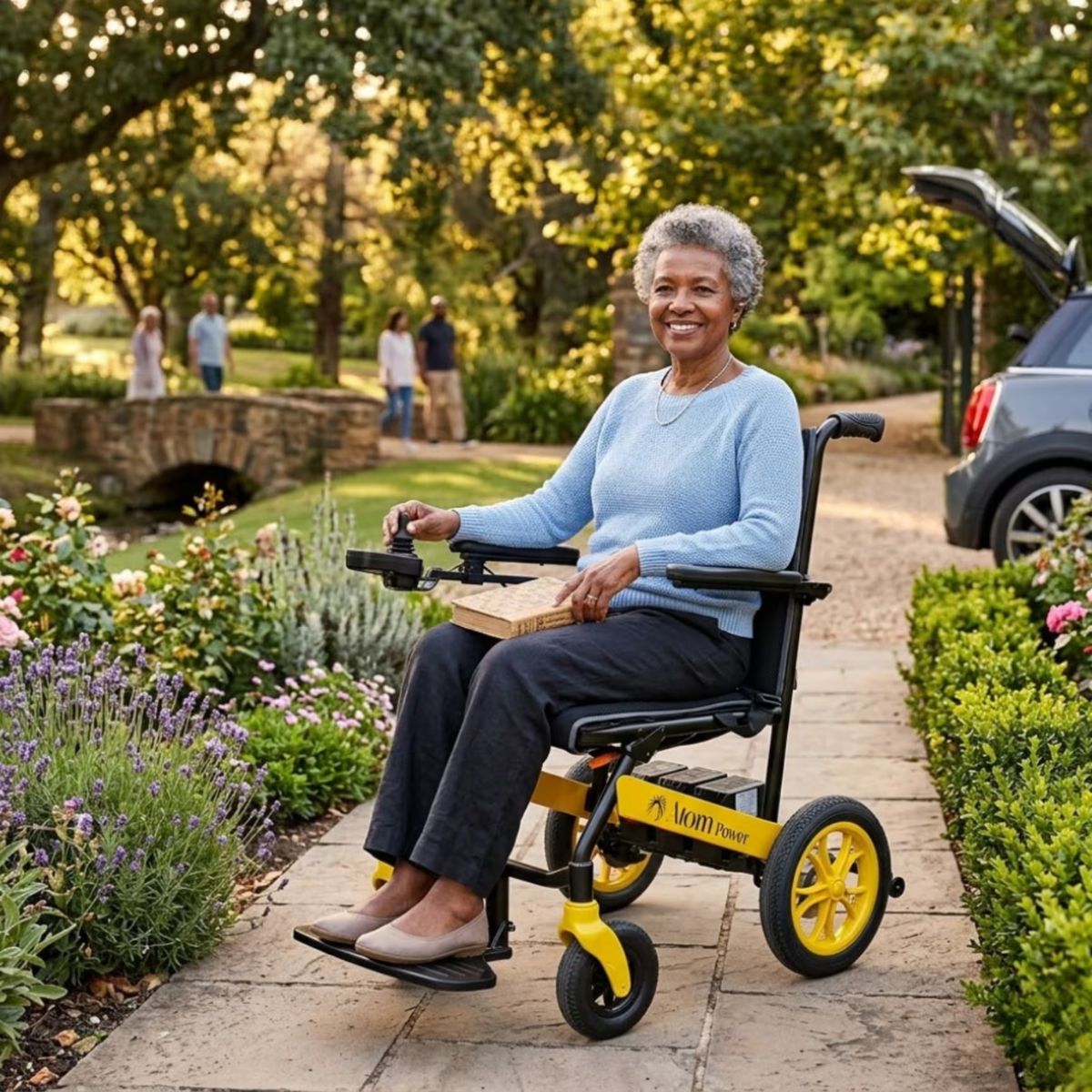Scooterpac Atom Power Folding Electric Wheelchair