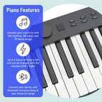 Axus AXF12 88 Note Folding Digital Piano - Rental