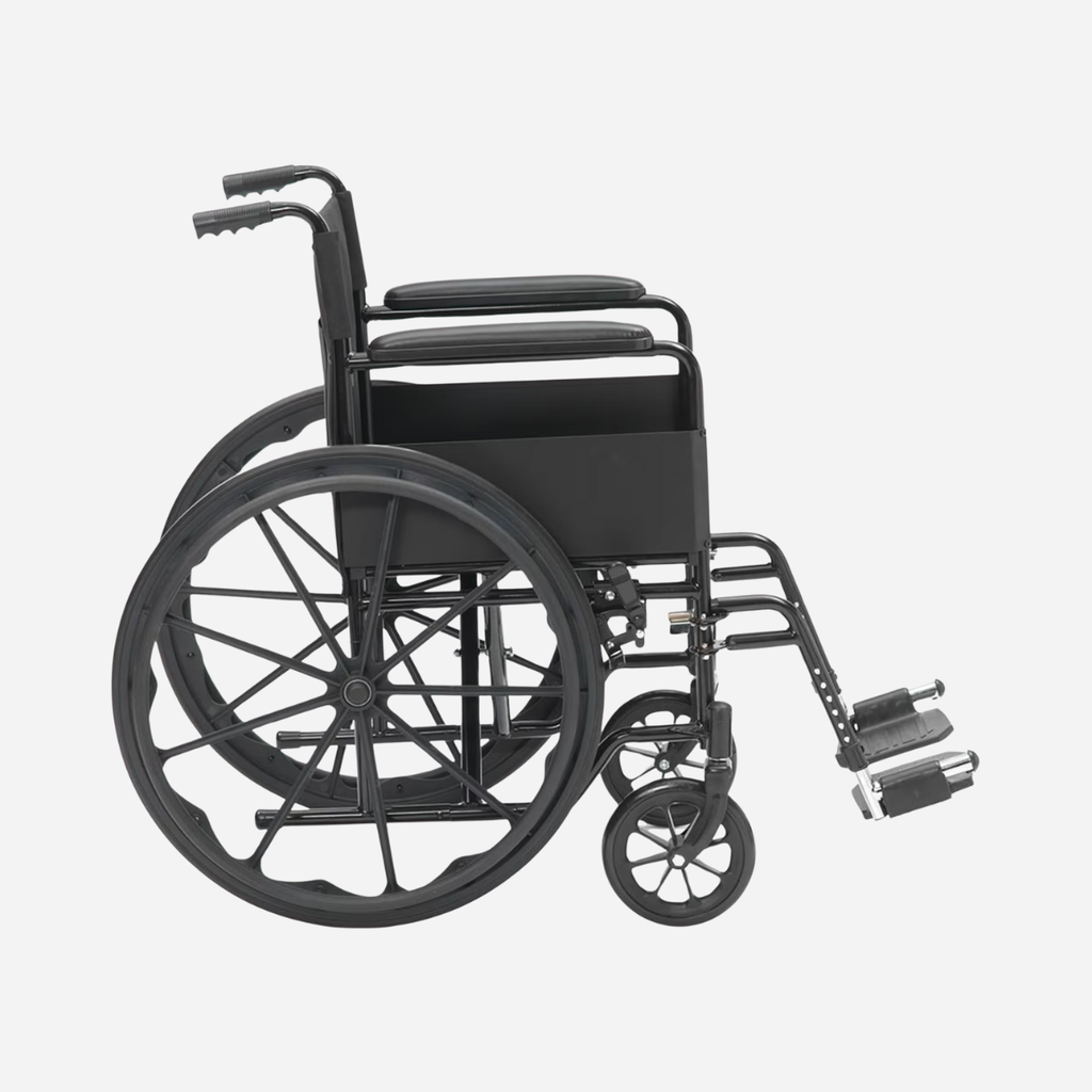 Black Sport Self Propel Wheelchair
