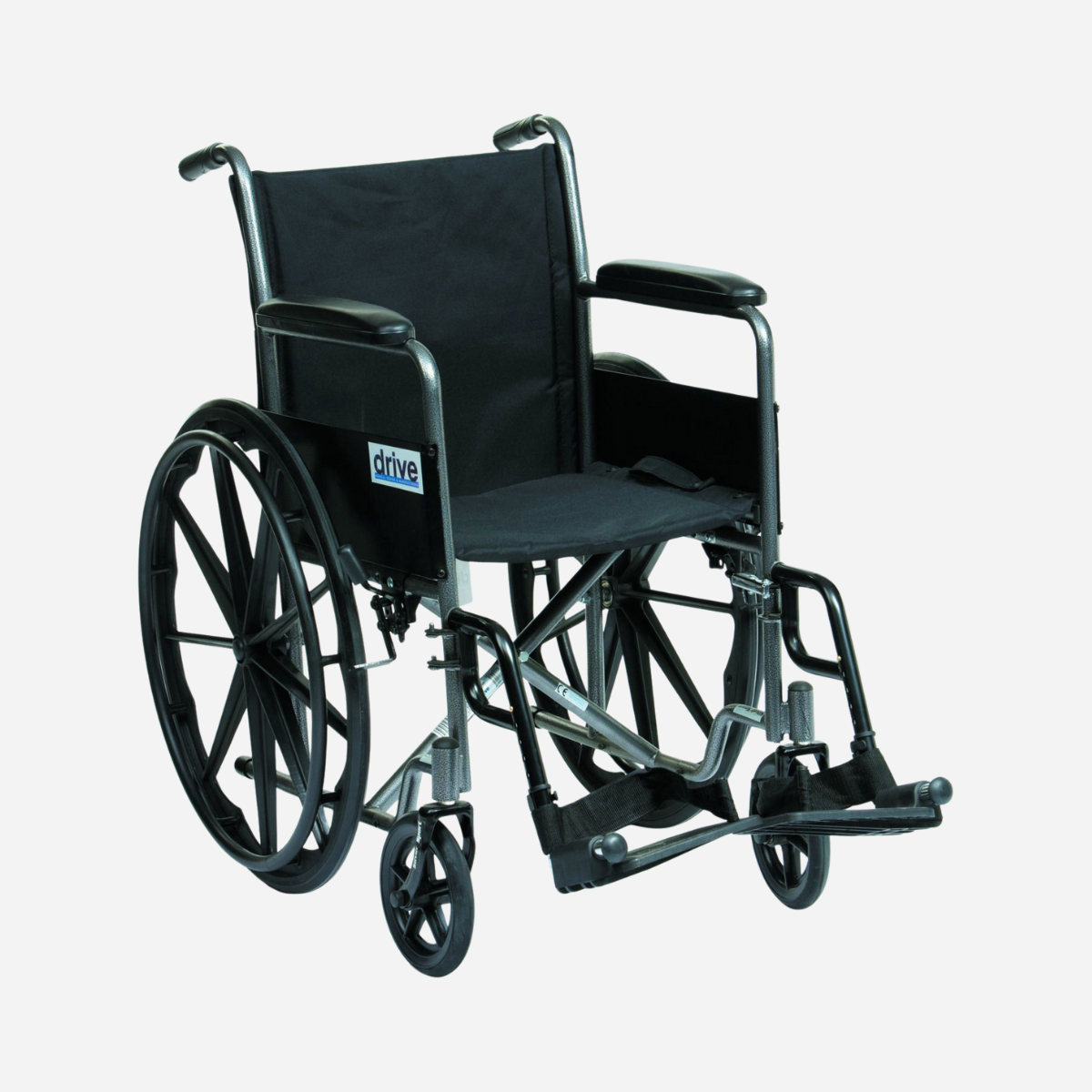 Drive Folding Silver Sport Wheelchair