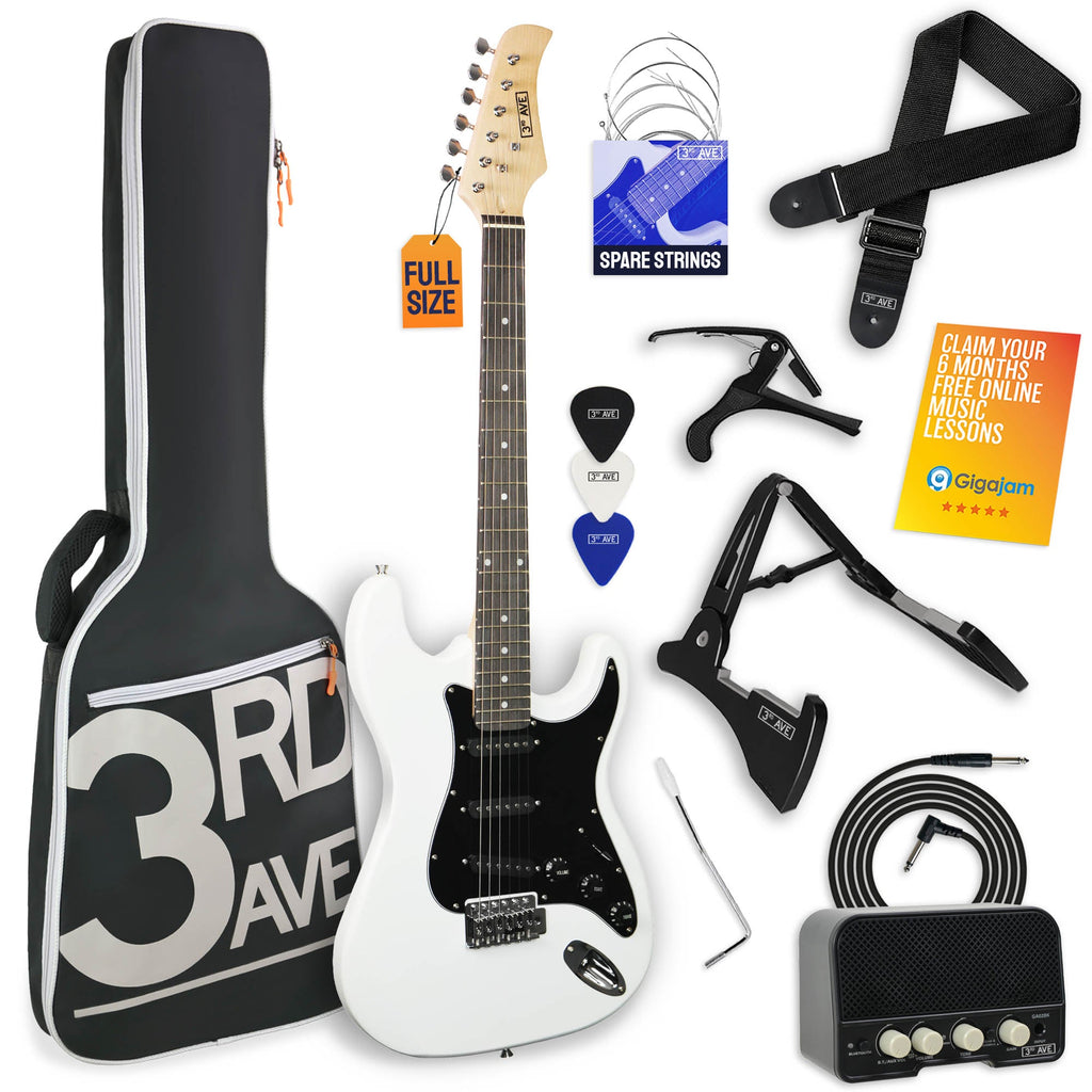 3rd Avenue Full Size Electric Guitar Pack with Amp - Rental