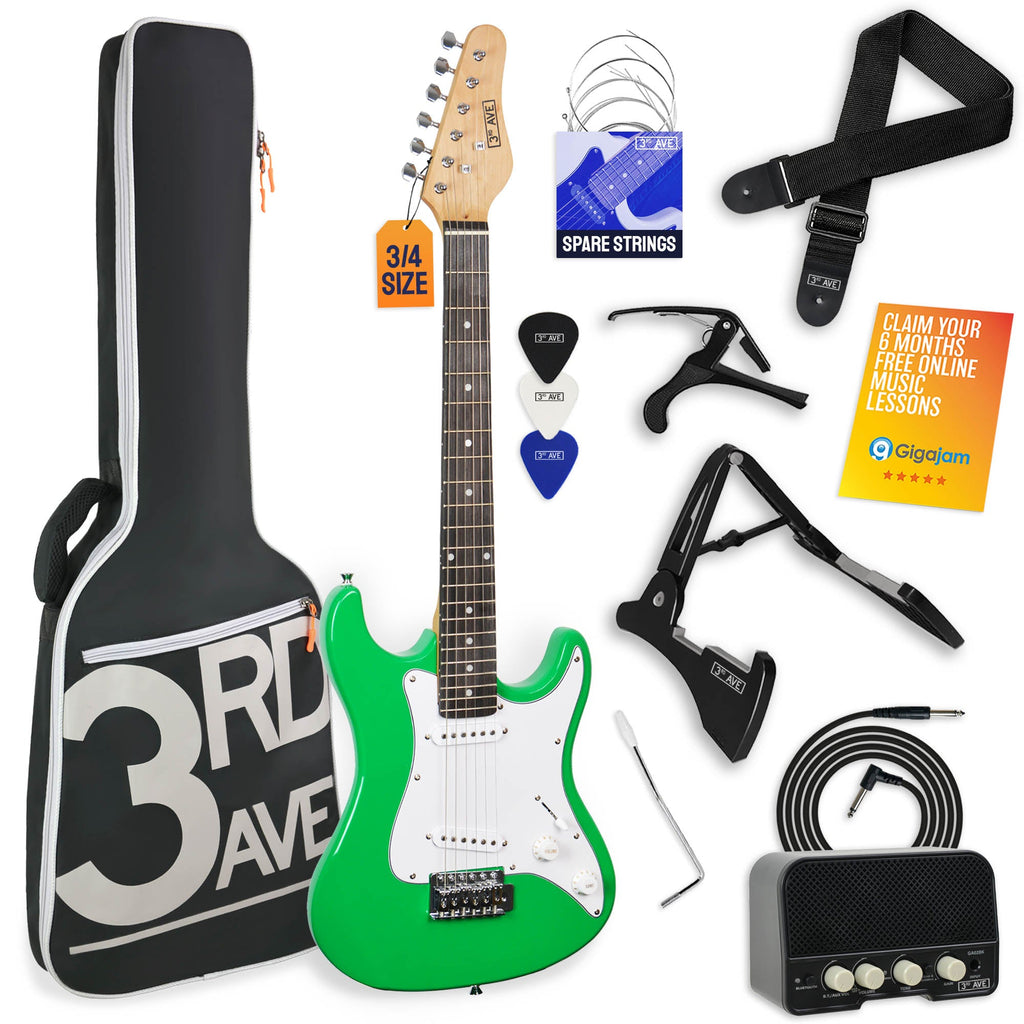 3rd Avenue 3/4 Size Electric Guitar Pack with Amp - Rental