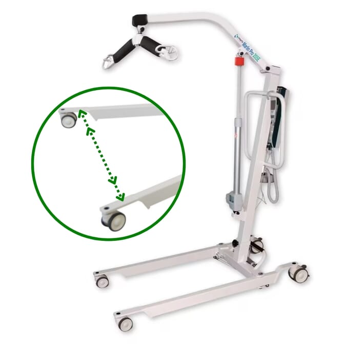 Marlin Hoist with Electric Leg Opening