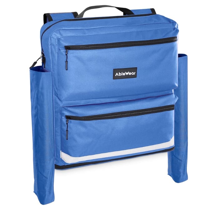 Mobility Scooter Bag with Crutch Pockets