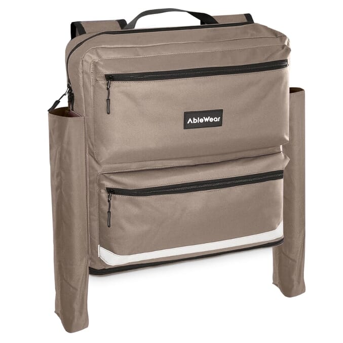 Mobility Scooter Bag with Crutch Pockets