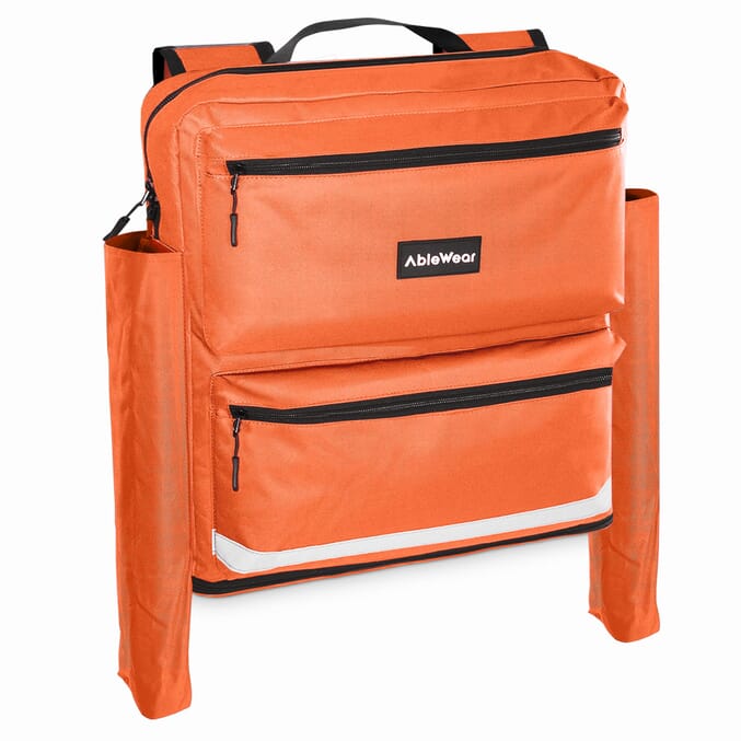Mobility Scooter Bag with Crutch Pockets